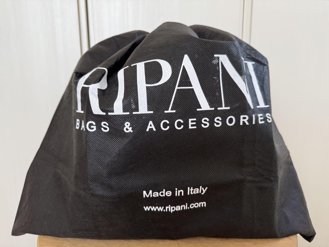 RIPANI リパーニトートバッグ フリルレザー 2way 8602