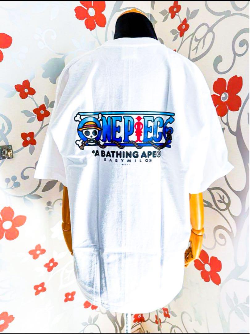 【新品】エイプ ワンピース コラボ 限定 Tシャツ APE アニメ NEW