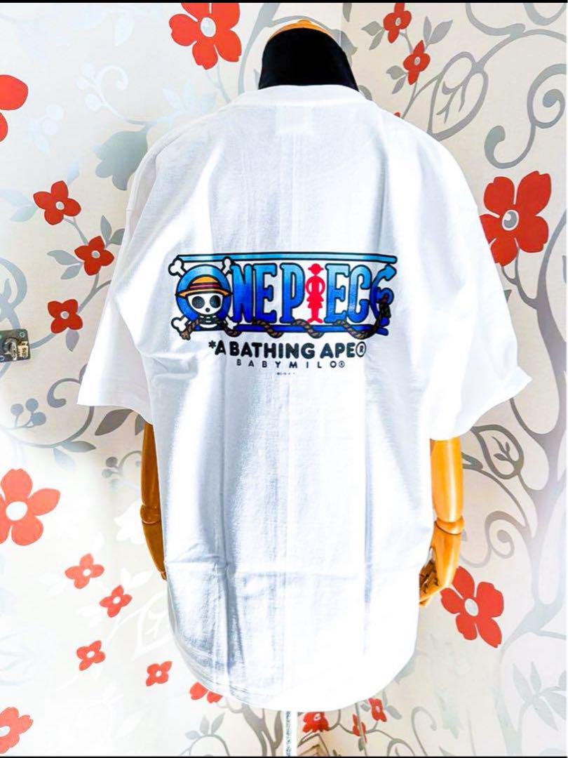 【新品】エイプ ワンピース コラボ 限定 Tシャツ APE アニメ NEW