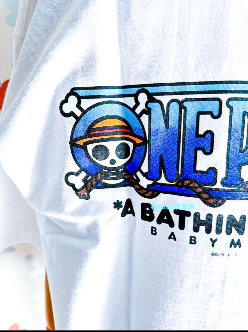 【新品】エイプ ワンピース コラボ 限定 Tシャツ APE アニメ NEW