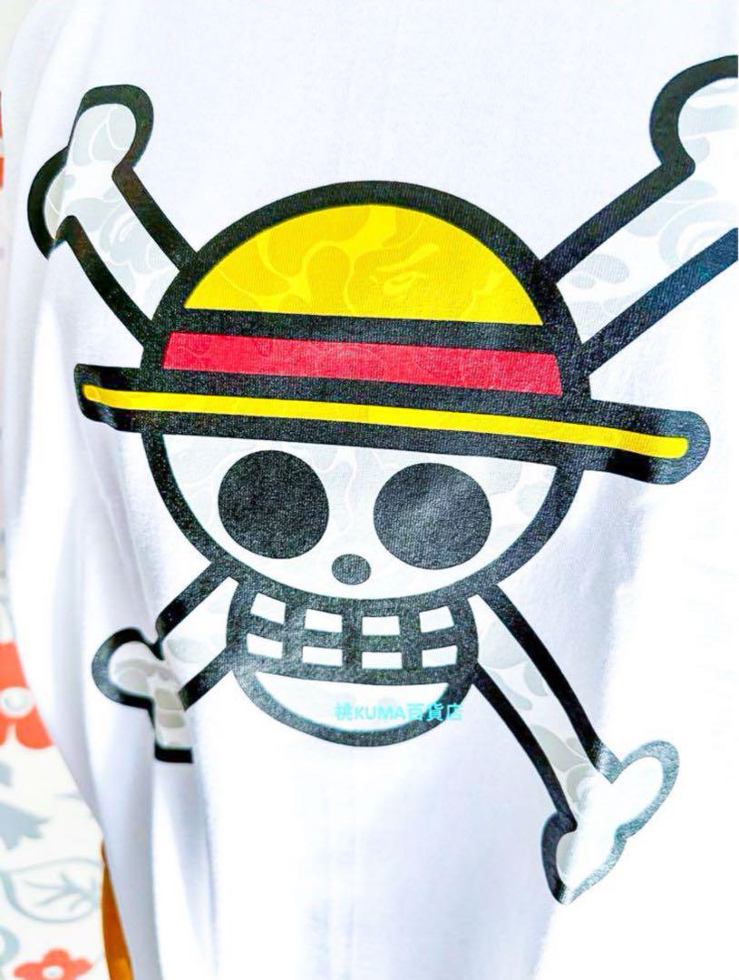 【新品】エイプ ワンピース コラボ 限定 Tシャツ APE アニメ NEW