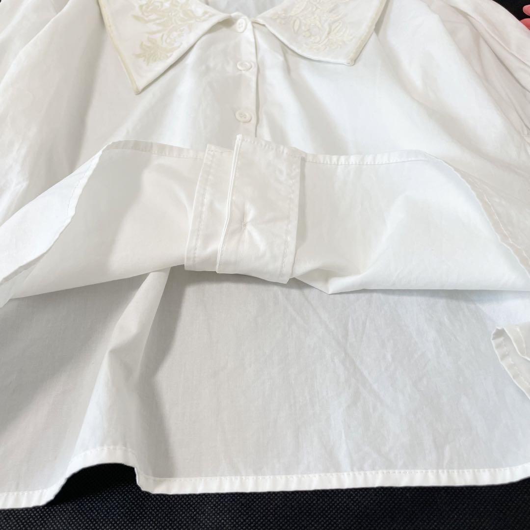 AMERI】MEDI EMBROIDERY COLLAR BLOUSE - メルカリ