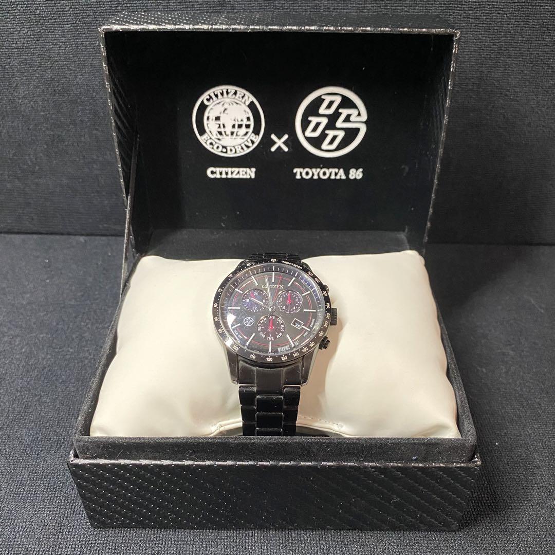 CITIZEN × TOYOTA 86 コラボウォッチ 860本限定 ブラック