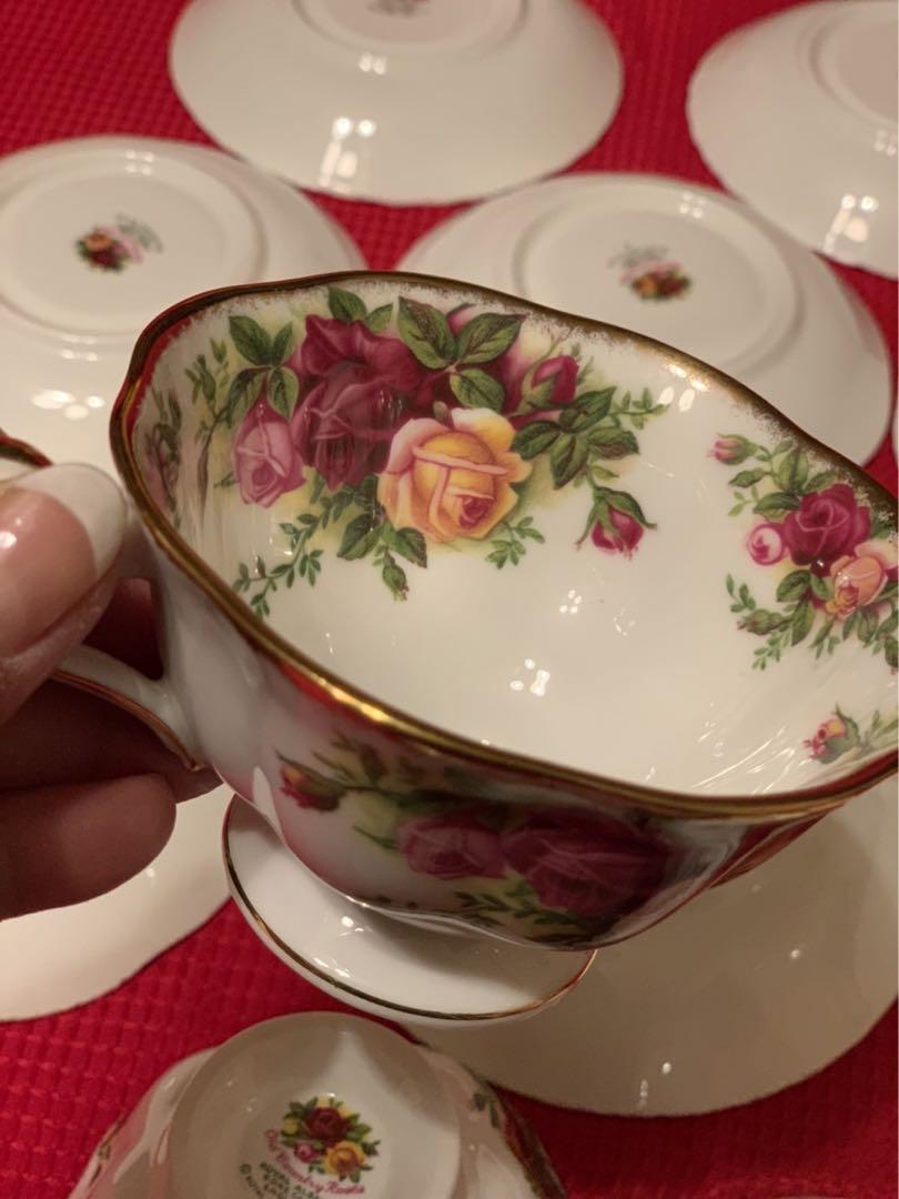 Royal Albert 8 C/S set 画像8