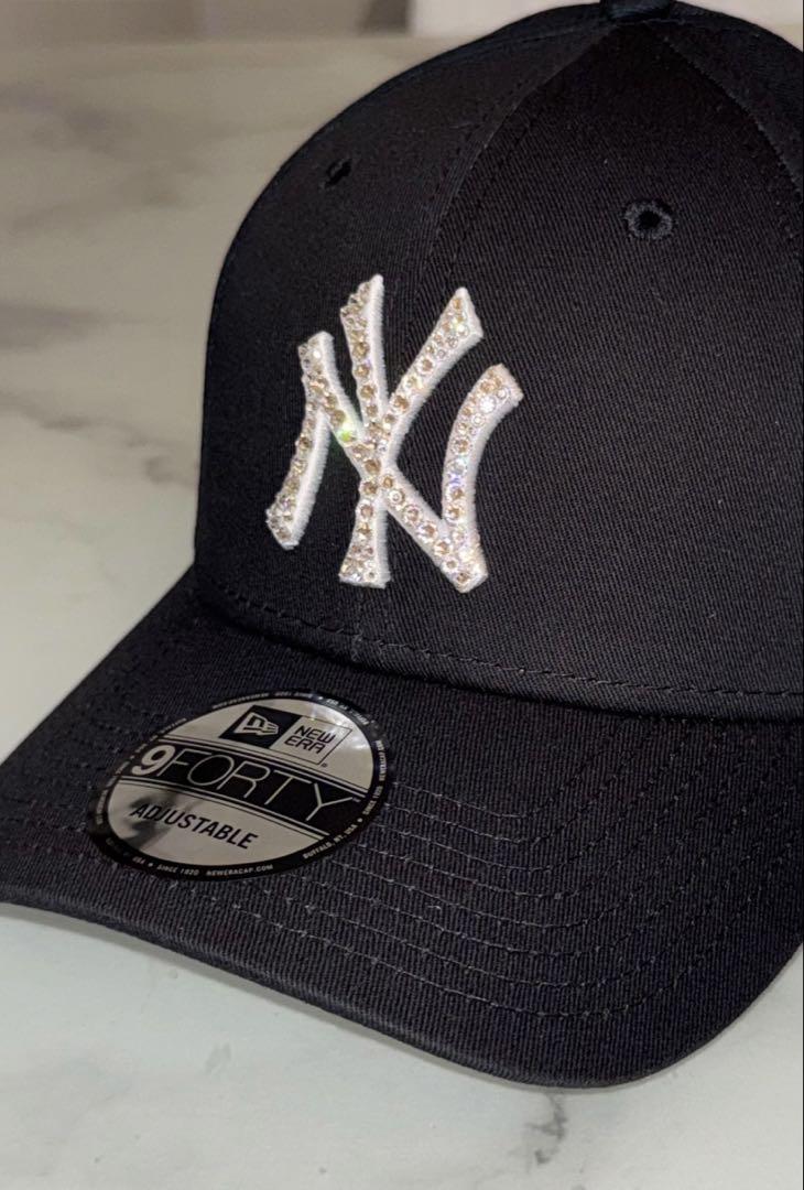 NEWERA ニューエラキャップ スワロフスキーデコ キラキラ