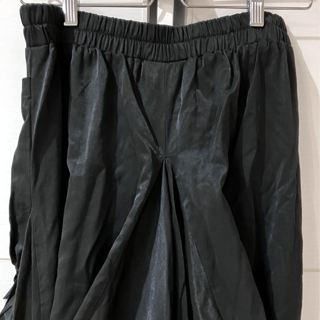 【美品】akane あむう サルエルパンツ 変形 ウエストゴム