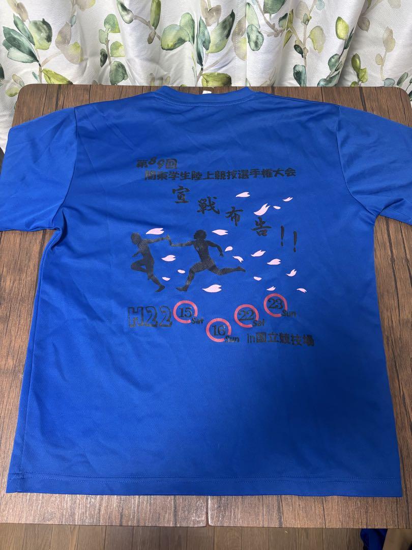 【非売品】日体大陸上部Tシャツ　M 非売品】日体大陸上部記念Tシャツ L - メルカリ