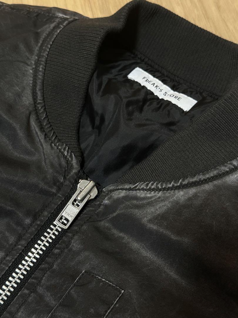 FREAK'S STOREヴィンテージ加工 ショート MA-1ジャケット L