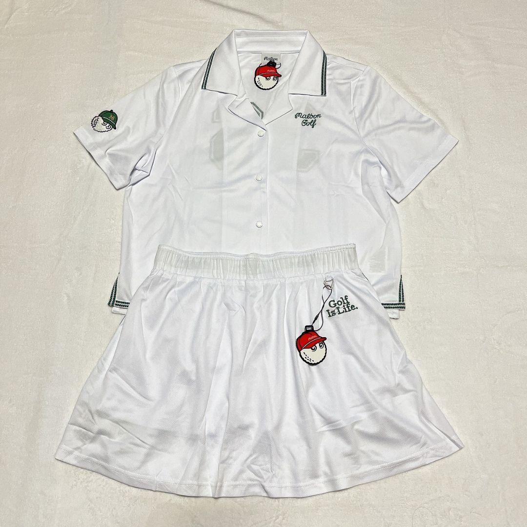 新品　Malbon　マルボン　セットアップ　ホワイト　N