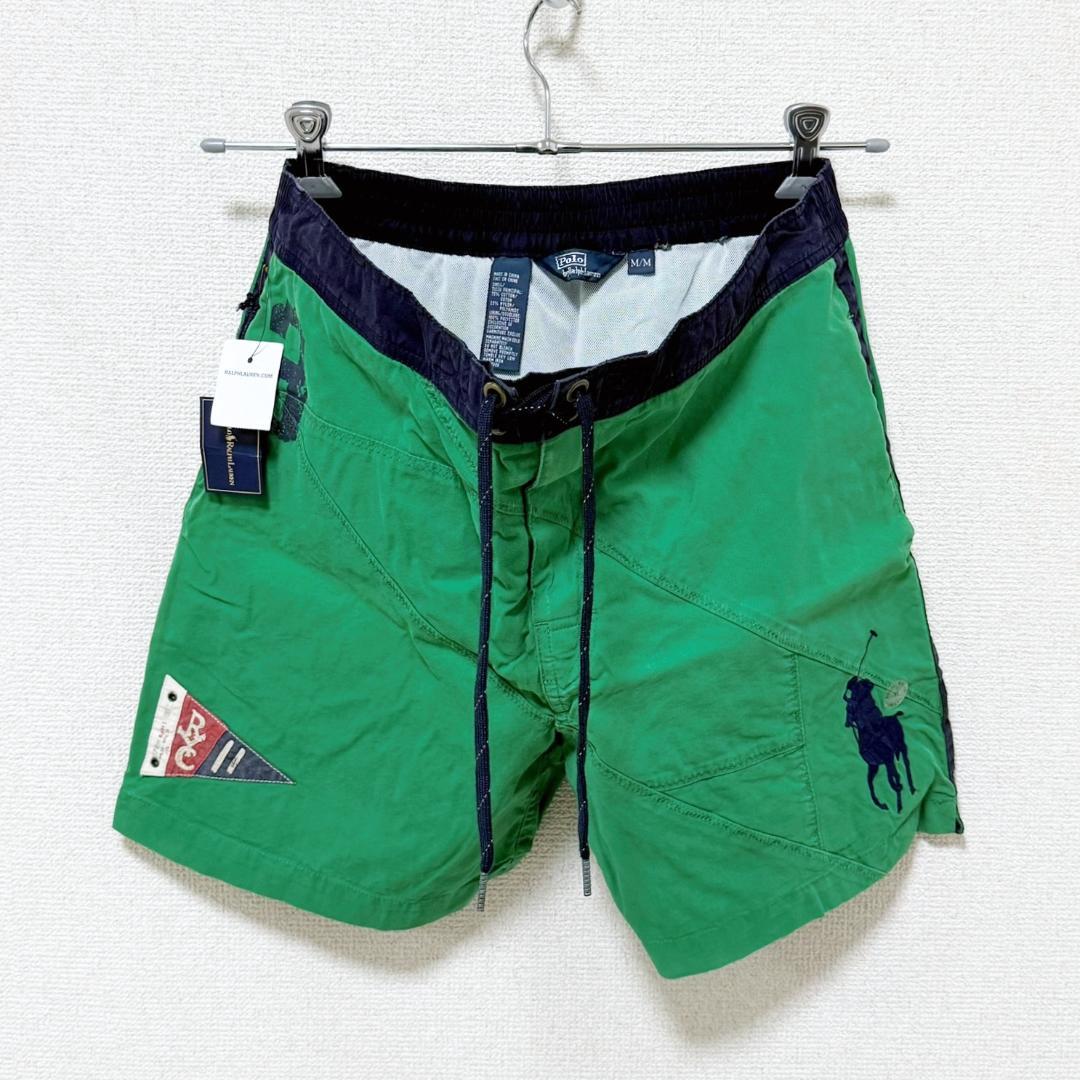 訳あり】Polo by Ralph Lauren スイムパンツ グリーン M - メルカリ