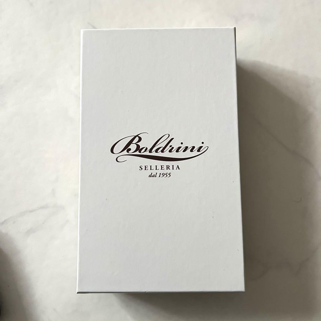 未使用品 ボルドリーニセレリア 長財布 ラウンドジップ ブラウン