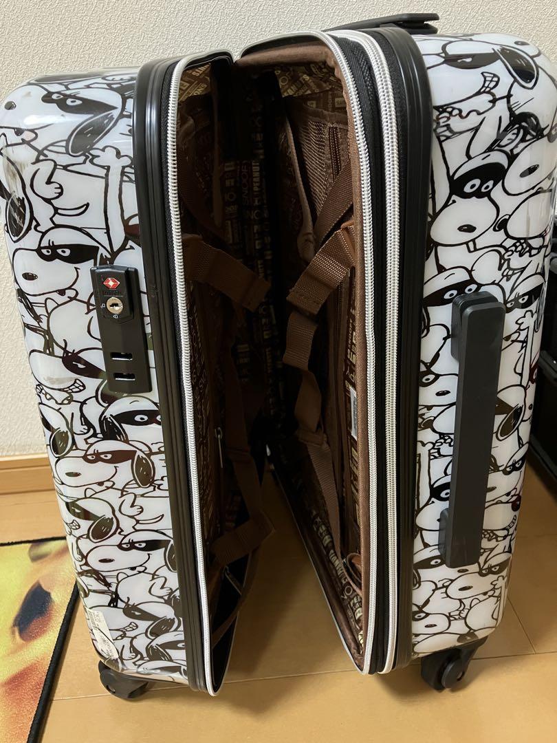 ピーナッツ スヌーピー スーツケース 38L TSA 鍵
