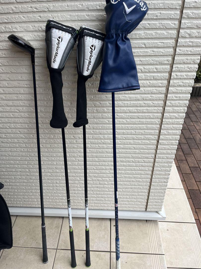 adidas ゴルフバッグ クラブセット　中古