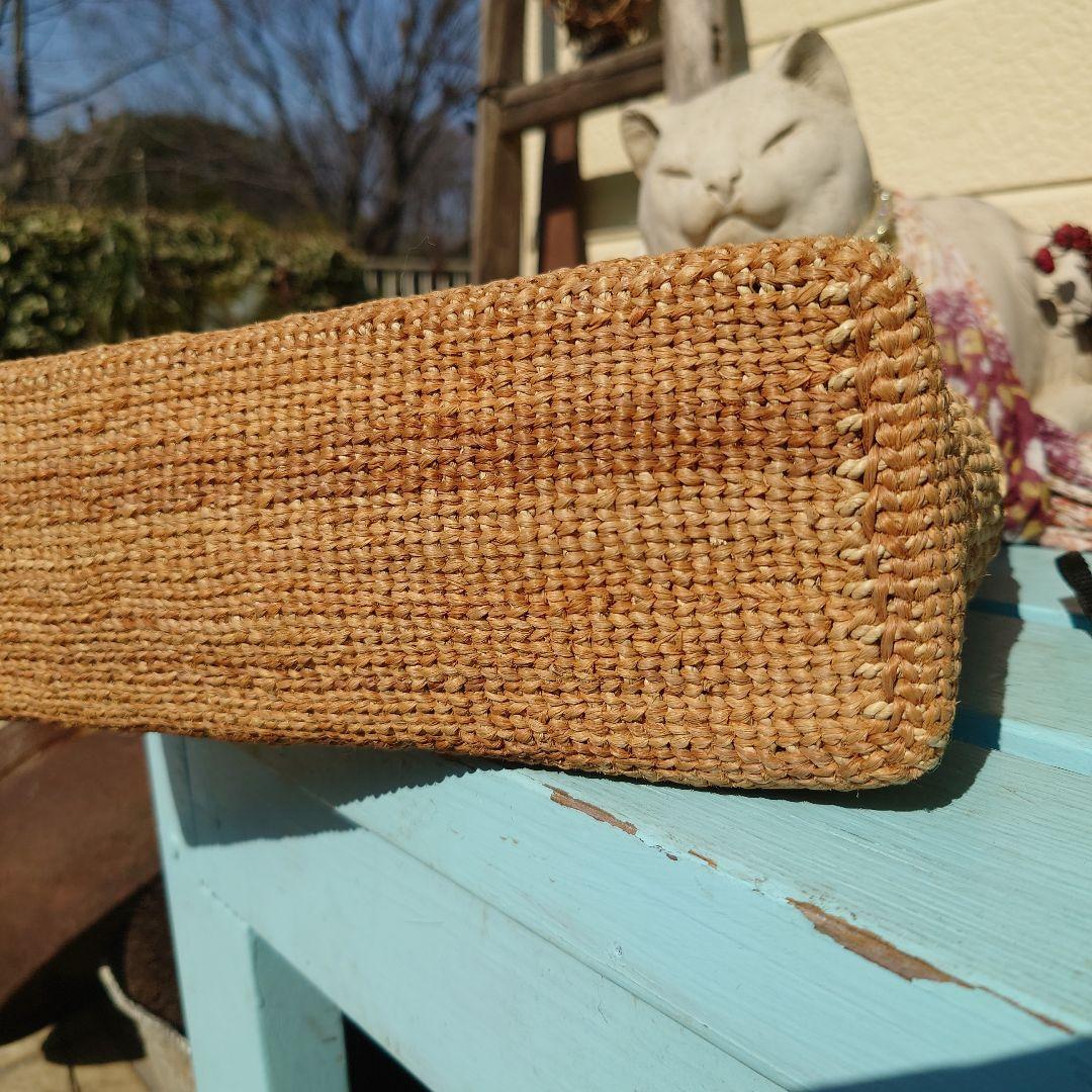 ヒロロ細工　カゴバッグ