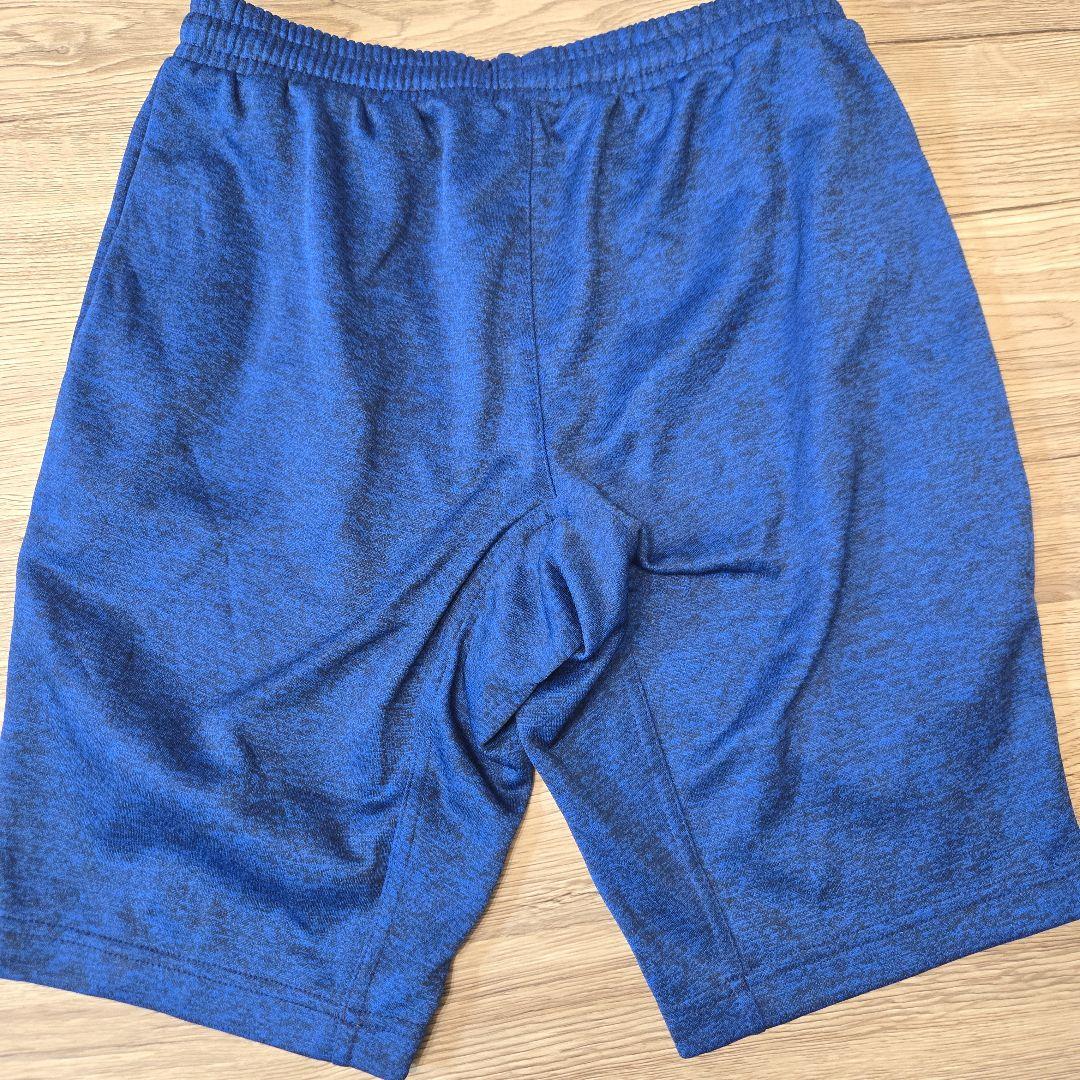 adidas 青 Mサイズ ハーフパンツ サッカー - メルカリ
