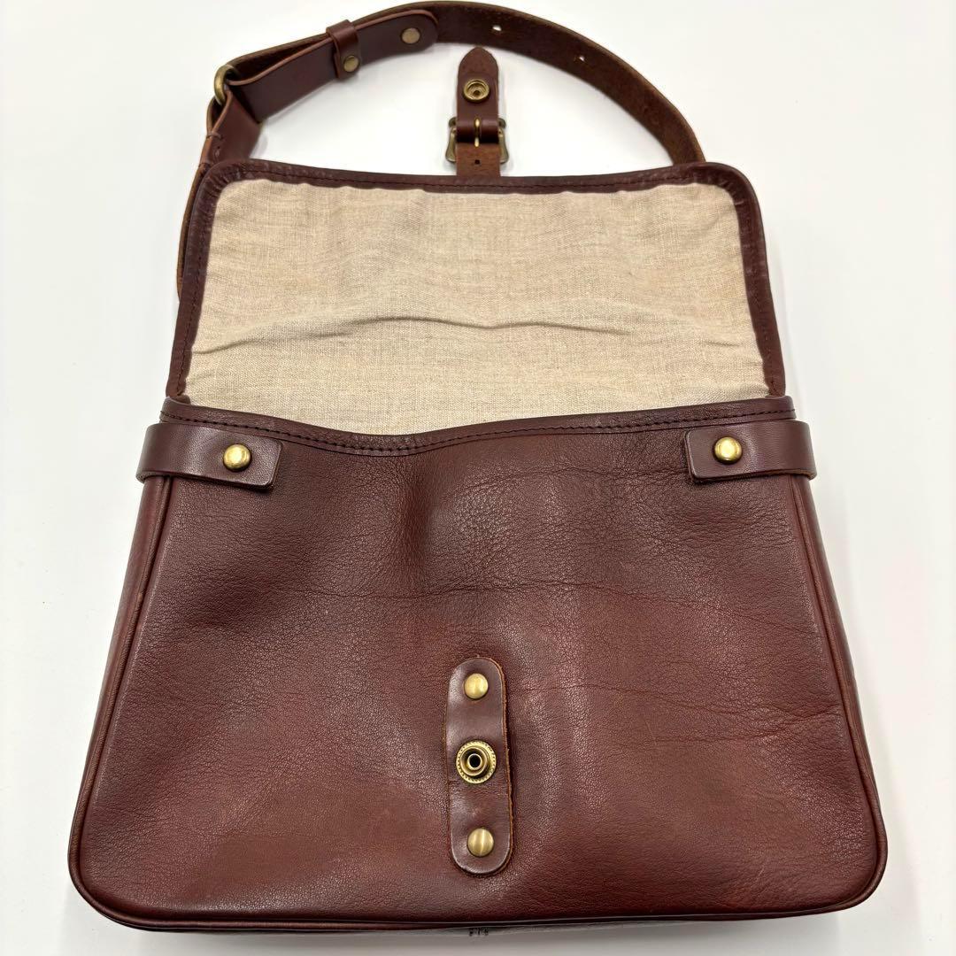【極美品】SLOW スロウ fino カートリッジ ショルダーバッグ ブラウン