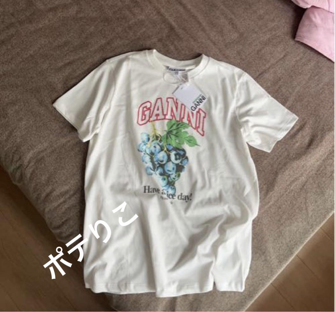 GANNI フルーツプリント Tシャツ 未使用