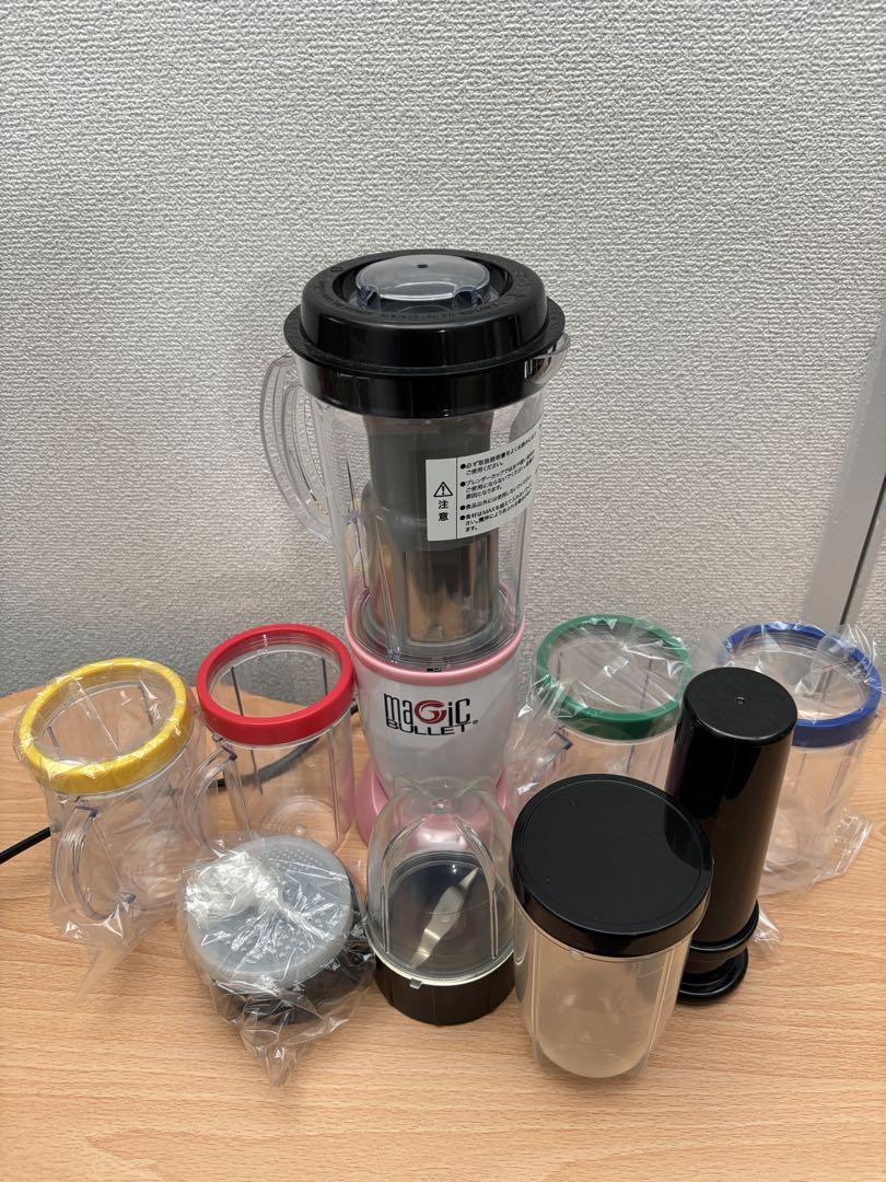 Magic Bullet ブレンダー 複数カップ付き未使用品レシピ本付き