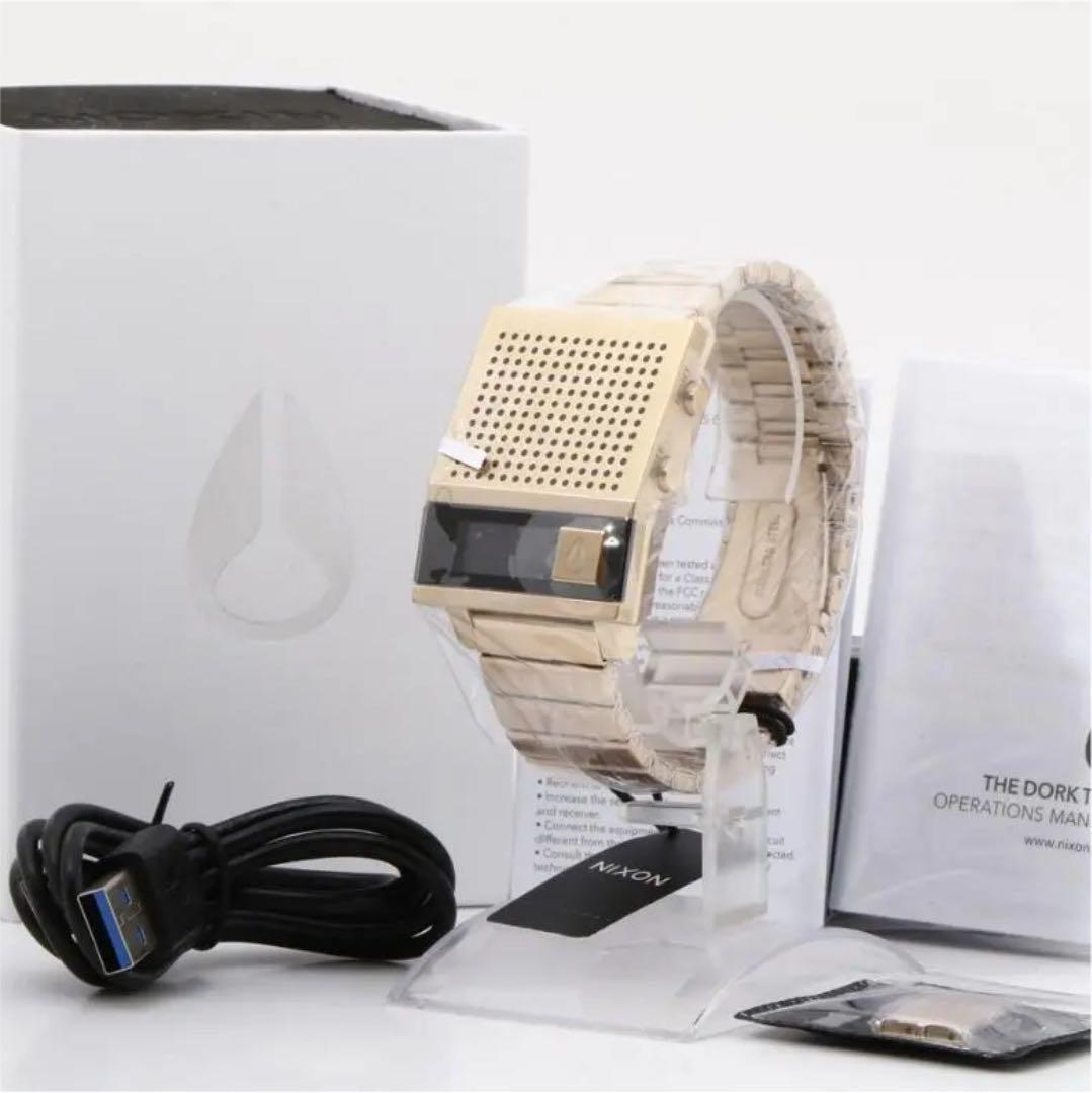 ニクソン NIXON DORK TOO ローズゴールド 未使用品