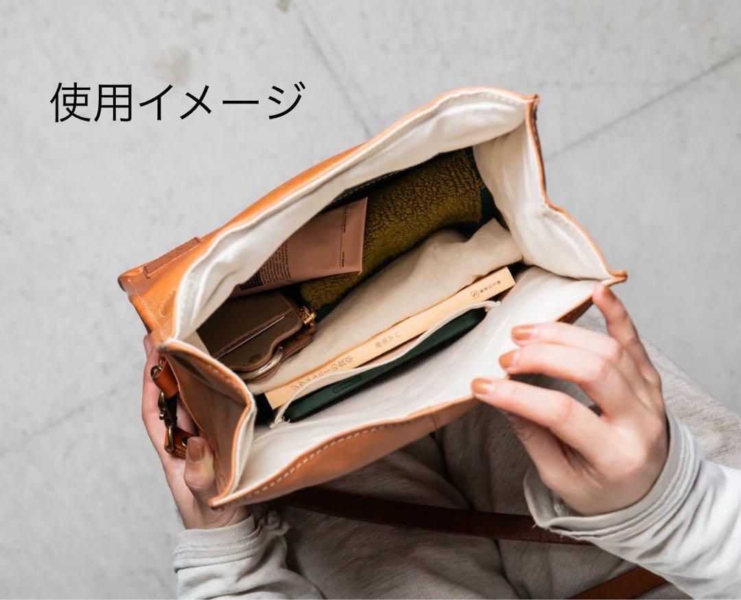 laluce(ラルーチェ) ショルダーバッグ/バケットバッグ　革 ブラウン