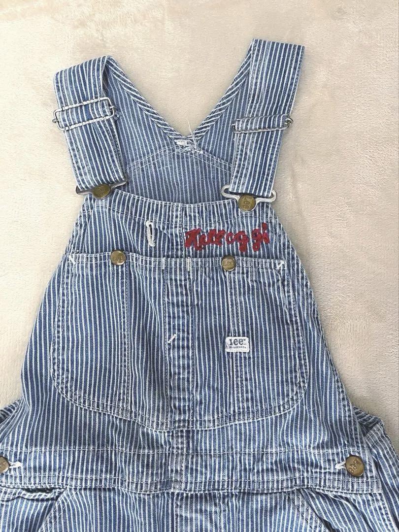 70s USA製 vintage Lee ストライプ オーバーオール　Mサイズ 5,351円