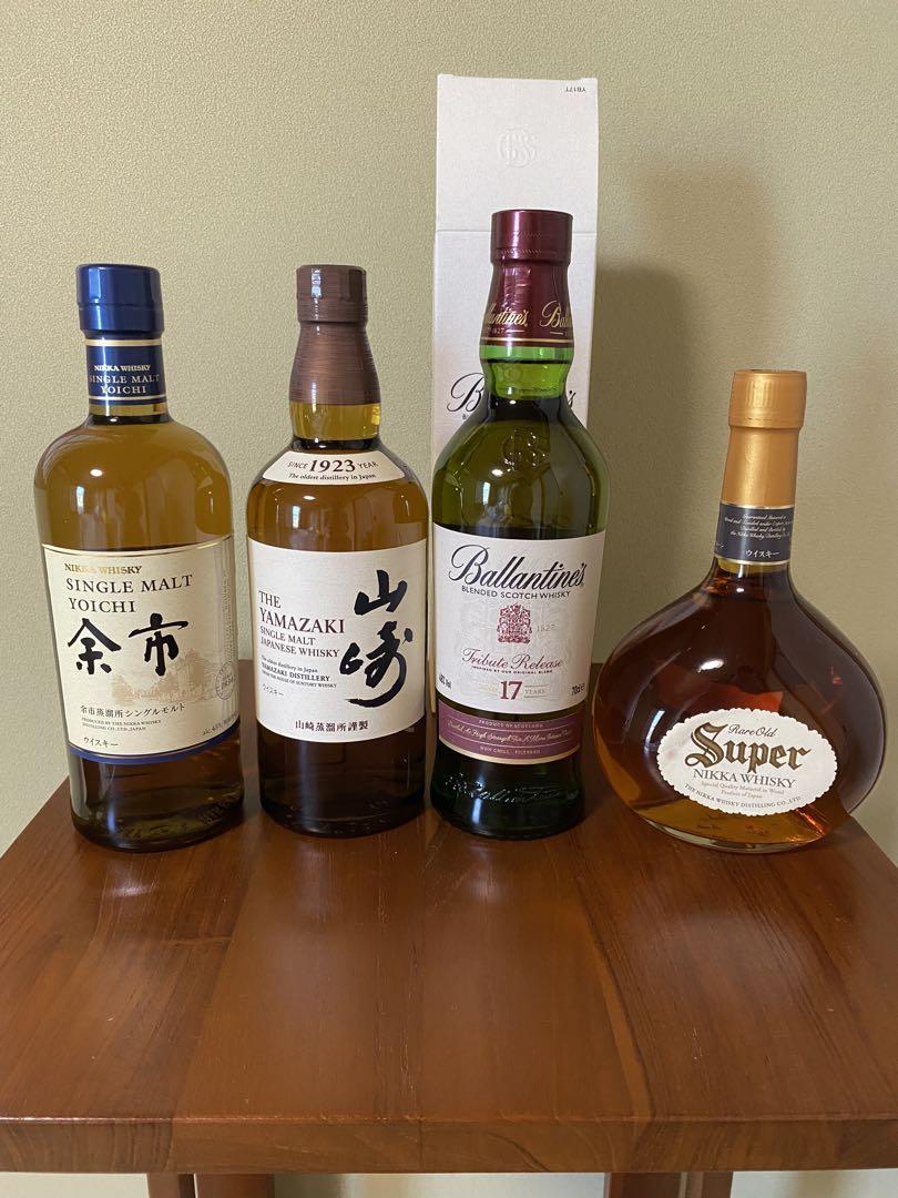 山崎　余市　スーパーニッカ　バランタイン17年
