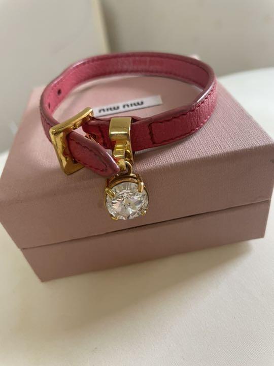 miumiu ブレスレット 正規品