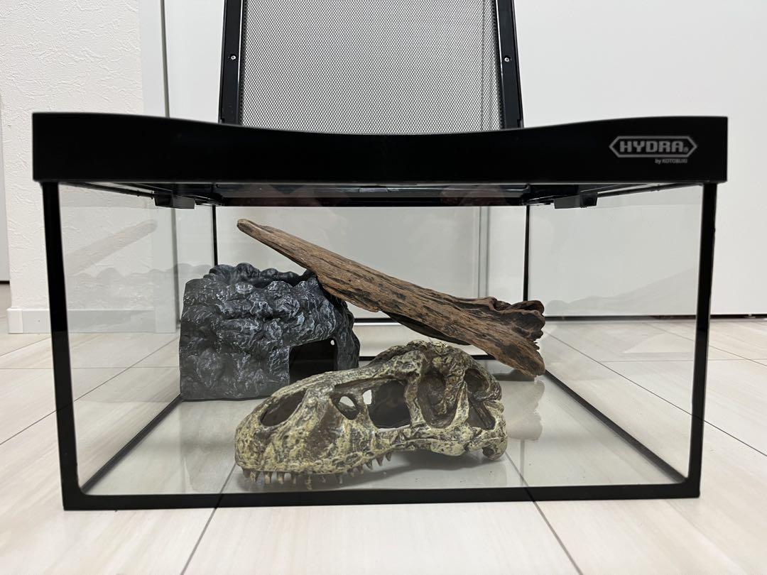 コトブキ ヒュドラケース 3120 シェルター・オーナメント・流木 美品セット