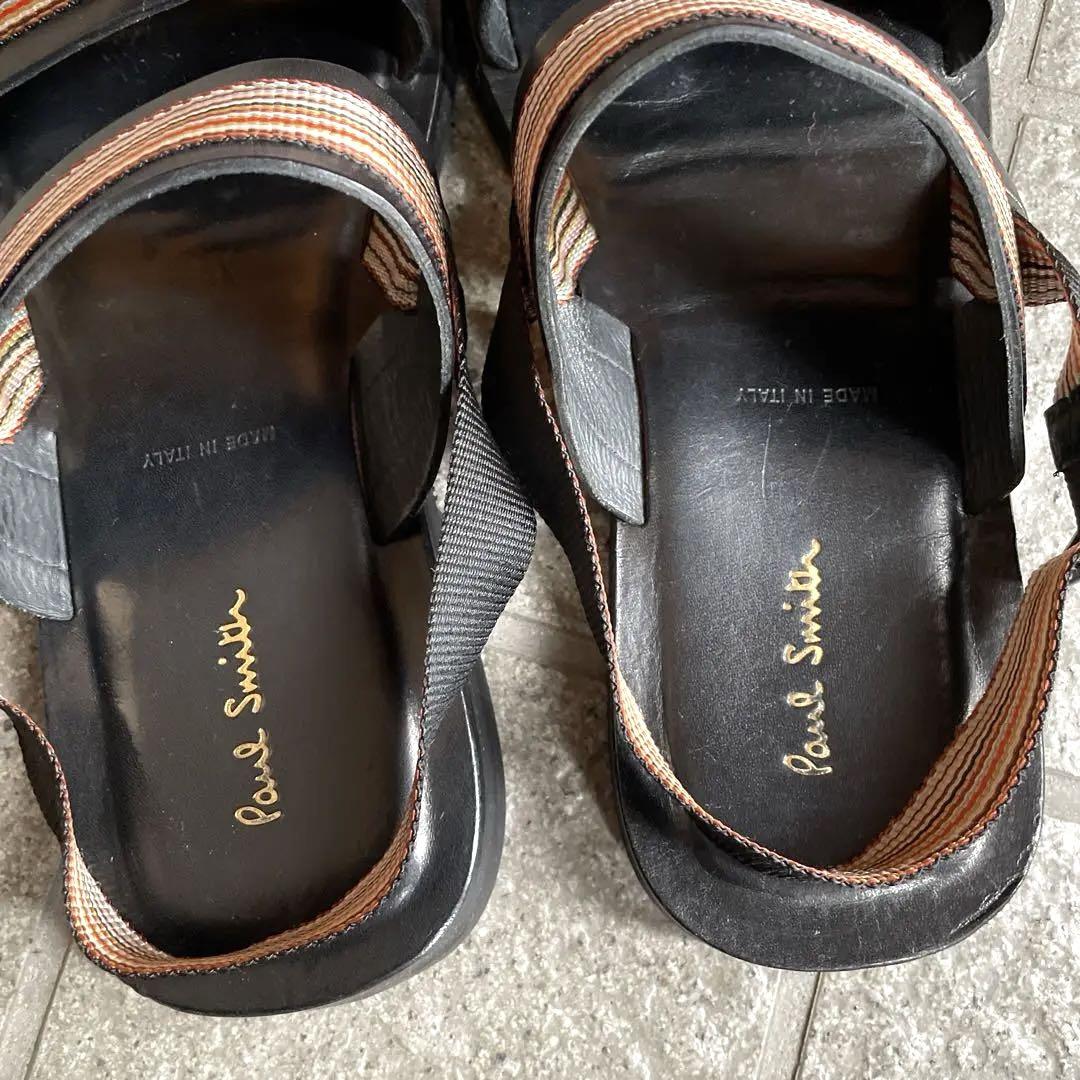PaulSmith ポールスミス マルチカラーストライプ サンダル 約28cm