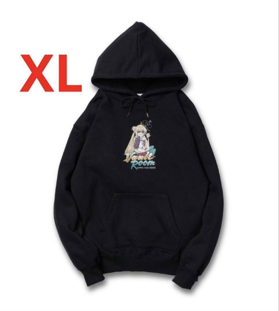 【お得】 vaultroom メルカリ - XLサイズ BLACK / HOODIE NO.1005 アイドル