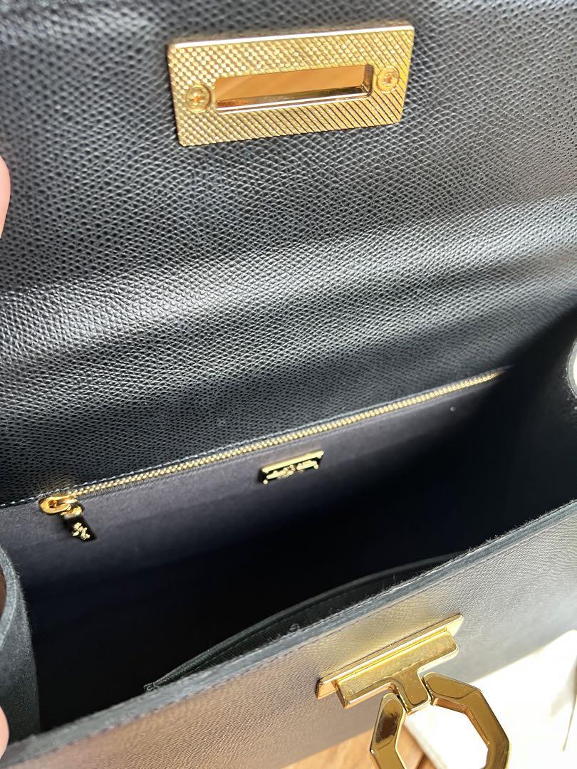 美品♡ カルボッティ  エレナ　CARBOTTI  ハンドバッグ　ブラック