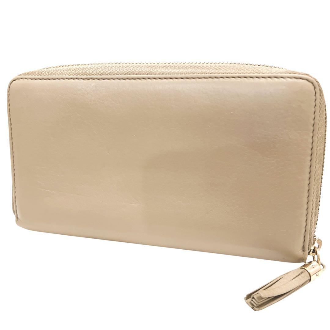 【美品】GUCCI ソーホー インターロッキング ラウンドファスナー 長財布 美品✨グッチGUCCI ソーホー インターロッキング ラウンド