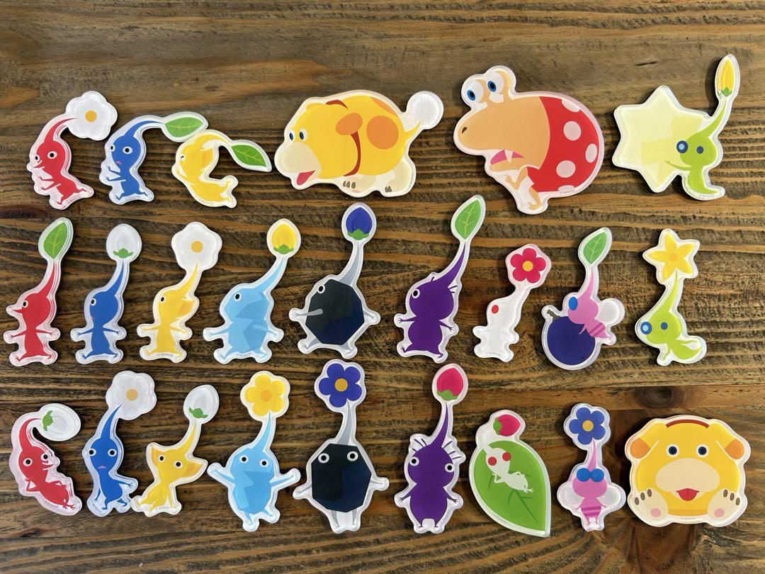 ピクミン　キャラマグネッツ　24種　コンプリートセット ピクミン キャラマグネッツ」がコンビニでも取り扱い、氷