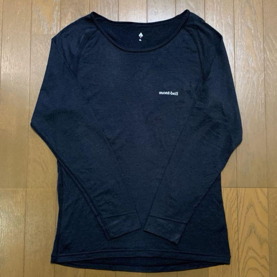 mont-bell スーパーメリノウール M.W. ラウンドネックシャツ XL スーパーメリノウール M.W. ラウンドネックシャツ Men's｜モンベル