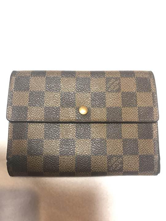LOUIS VUITTON ルイヴィトン ダミエ 三つ折り財布 ウォレット