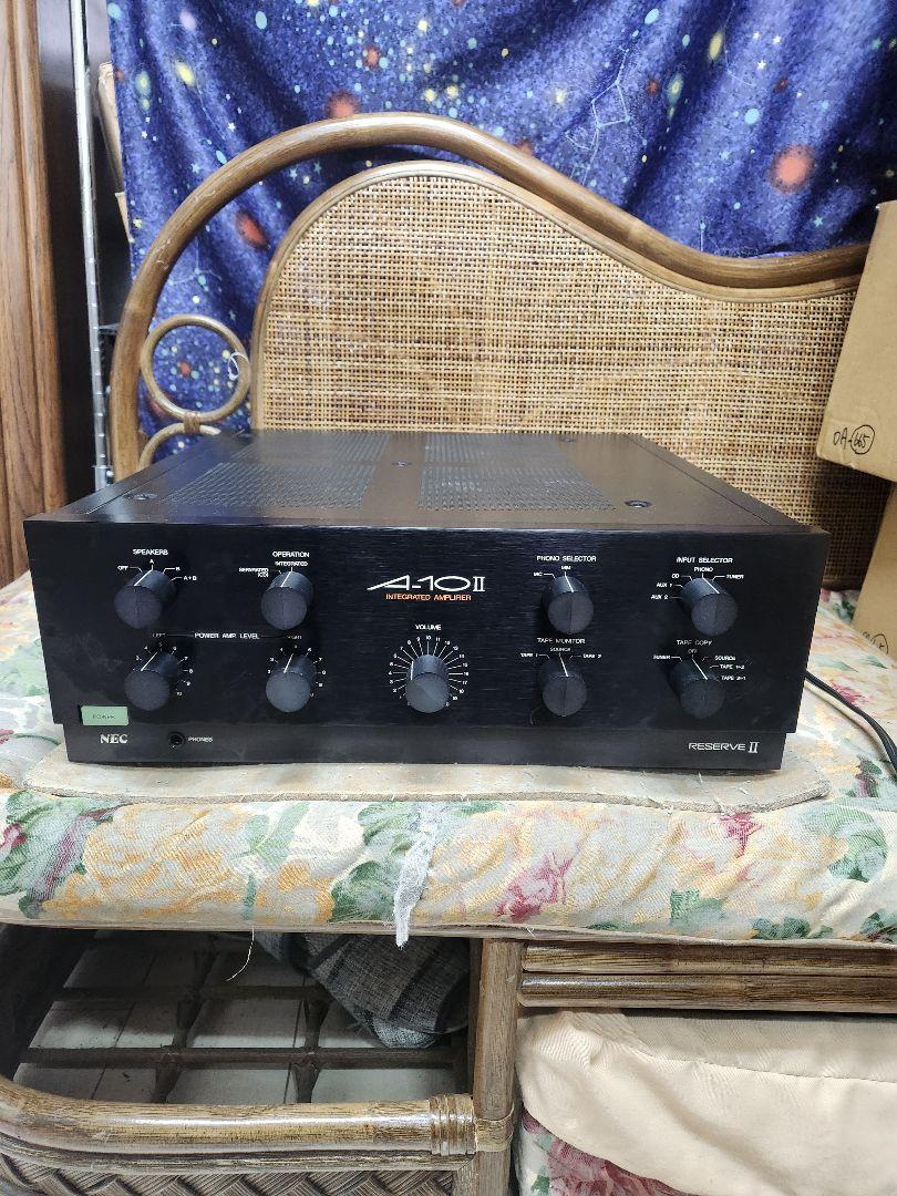 伝説！フルレストア済！完動超美品！NECプリメインアンプA-10(TYPEⅡ)