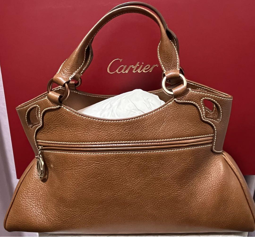 新品・未使用品❤︎Cartier マルチェロ レザー ハンドバッグ awardsandwinners.com