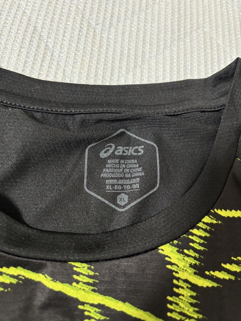 アシックス　ランニングTシャツ