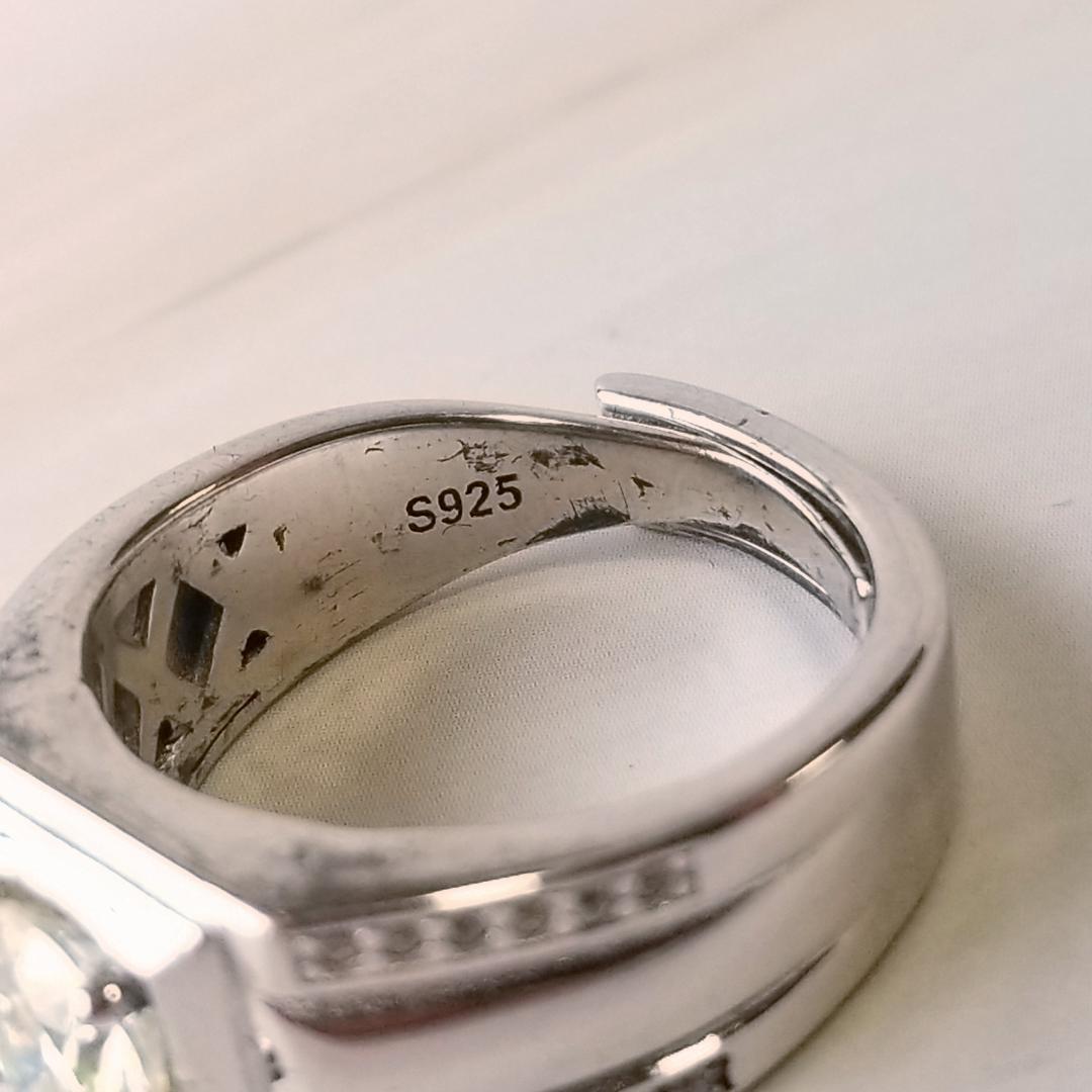 【送料無料キャンペーン】 モアサナイト S925 一生モノの輝き】SHINGYODO リング 銀 14号 アクセサリー