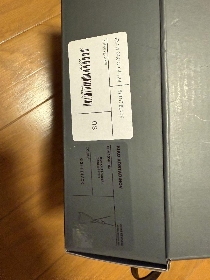 Kiko kostadinov 24aw OHNE KEYCASE