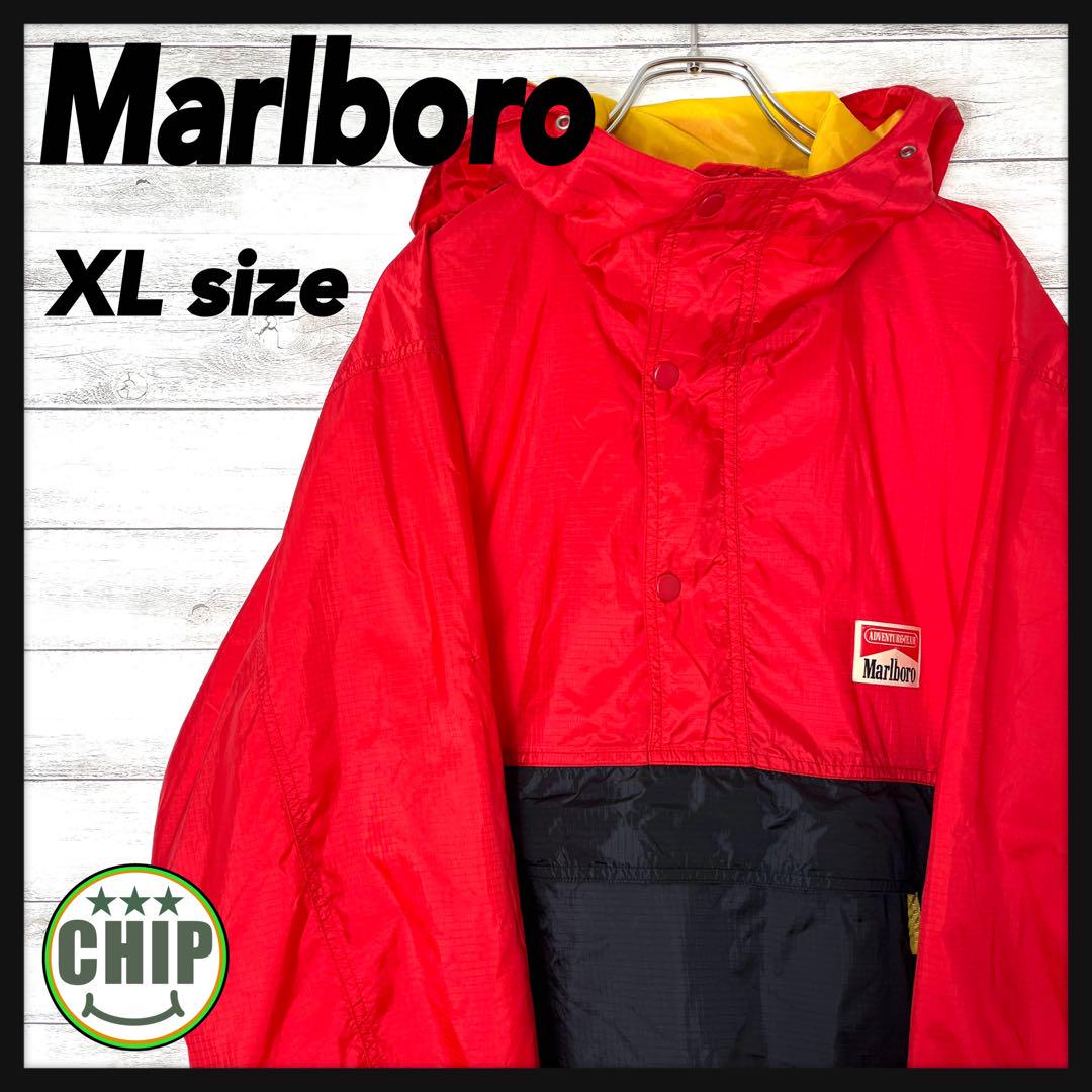 【超希少】Marlboro 90s マルボロ アノラック ナイロンジャケット