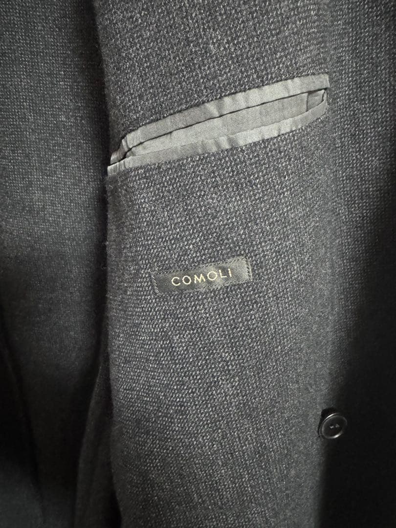 定価8.5万！ COMOLI 22aw リファインウールダブルジャケット 3
