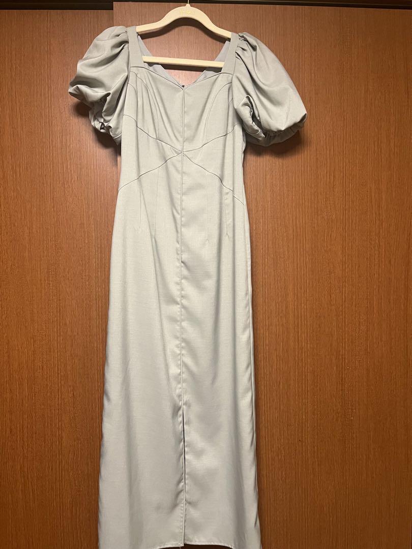 ワンピース Her lip to dreamscape twill dress
