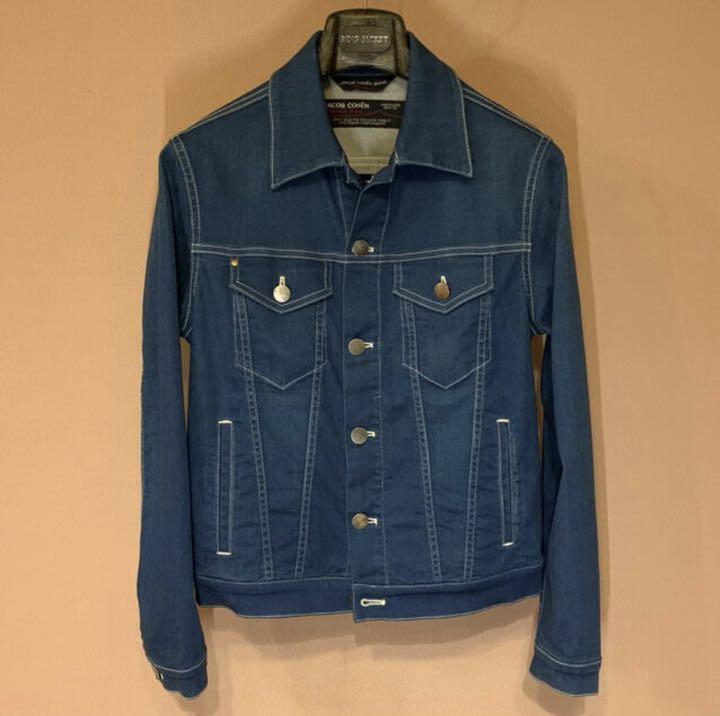 公式 【美品】JACOB COHEN Gジャン デニムジャケット ヤコブコーエン G 最高 ビスビム VISVIM SS 黒 Gジャン 16SS CMYK JKT 104 Gジャン/デニムジャケット