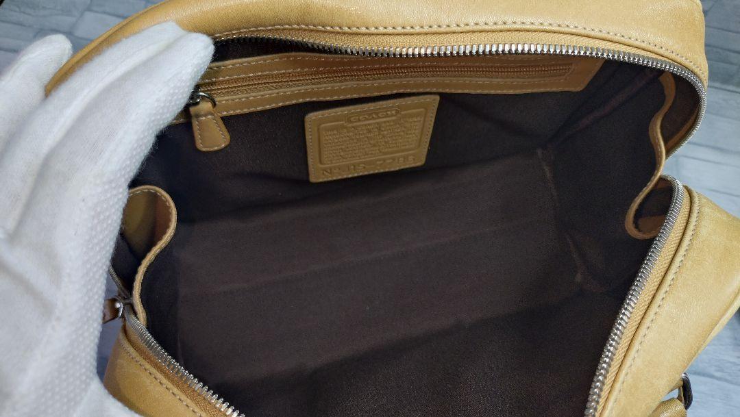 COACH コーチ チャーム付き ベージュ 7786 トートバッグ