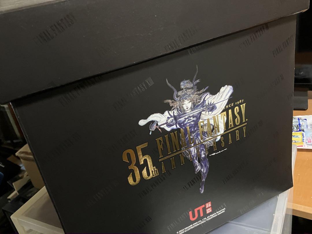 ユニクロ ファイナルファンタジー 35周年 コンプリートBOX XLサイズ ユニクロで「ファイナルファンタジー35周年 UT」が4月29日より