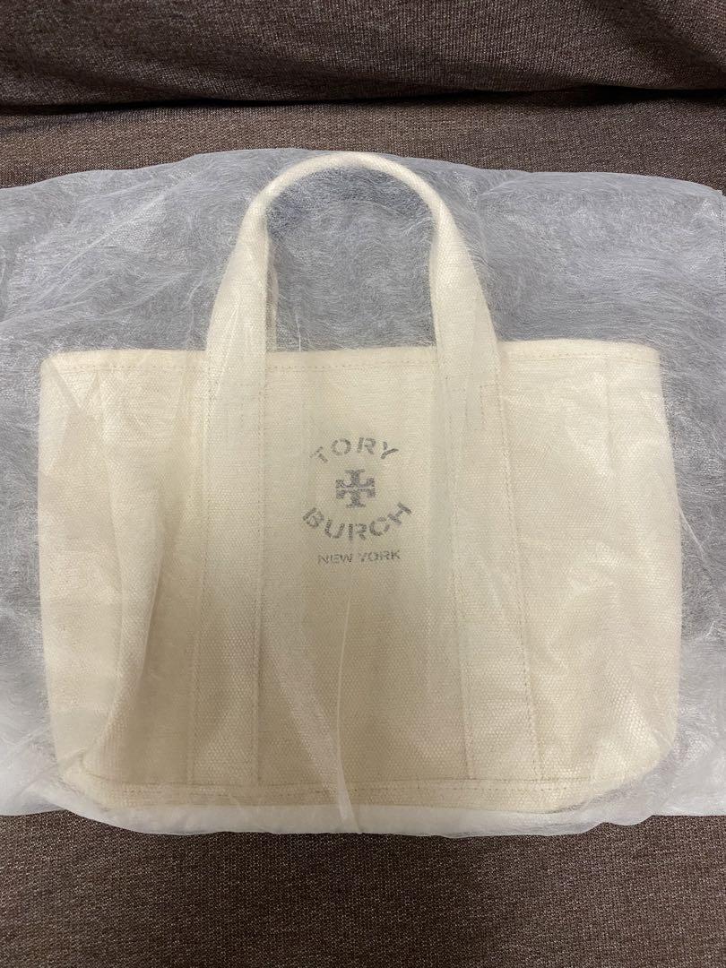 Tory Burch キャンバスコットントートバッグ【新品未使用】