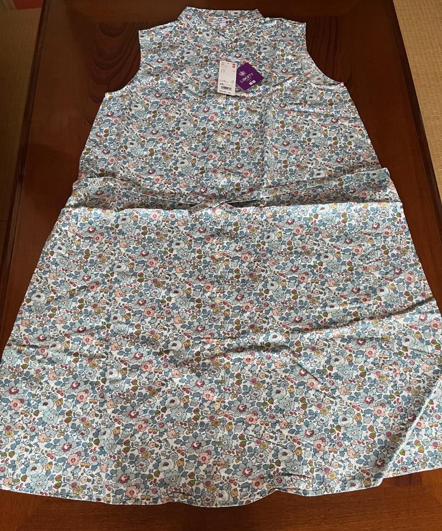 新品　ユニクロ　リバティコラボ　ワンピース　XXL