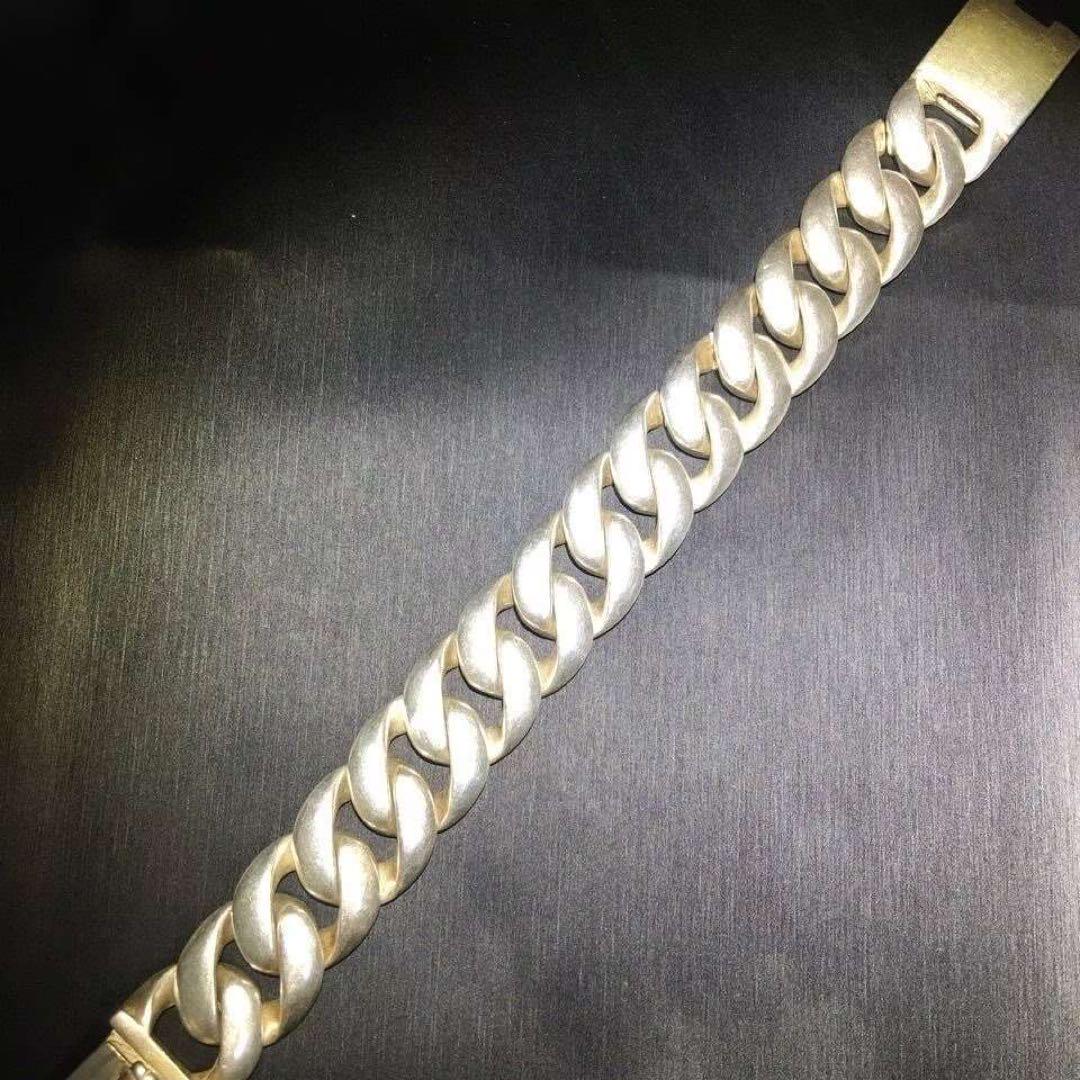 メンズシルバーブレスレット レトロs925ブレスレット おしゃれなブレスレット