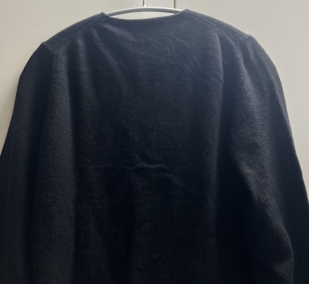 COMME des GARÇONS 花柄ウールセーター S